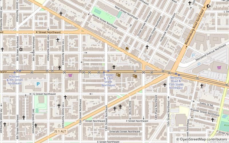 Atlas District location map