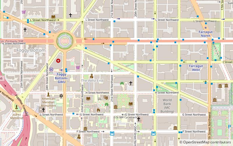 George Washington University Art Galleries location map