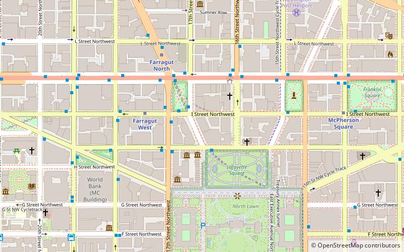 U.S. Chamber of Commerce Building location map