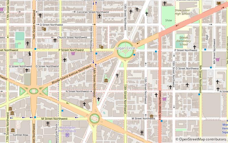 Mary McLeod Bethune Council House location map