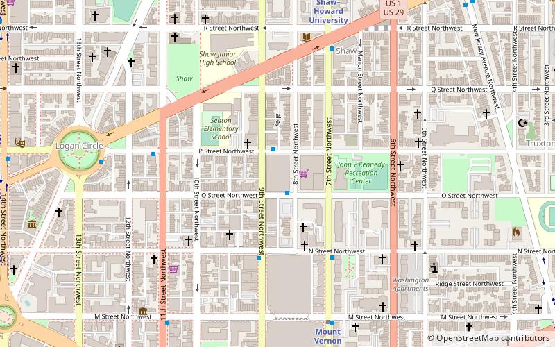 O Street Market location map