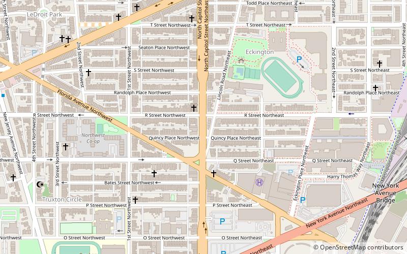 North Capitol Street location map