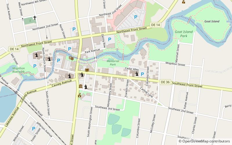 Carlisle House location map