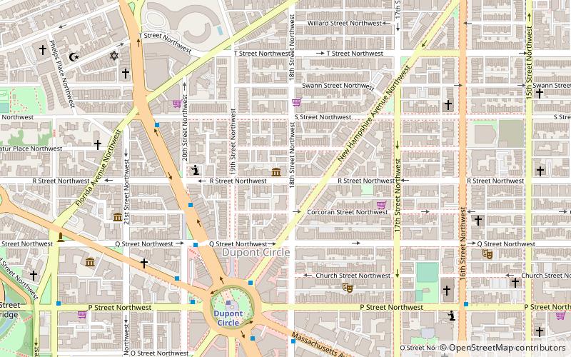18th Street NW location map
