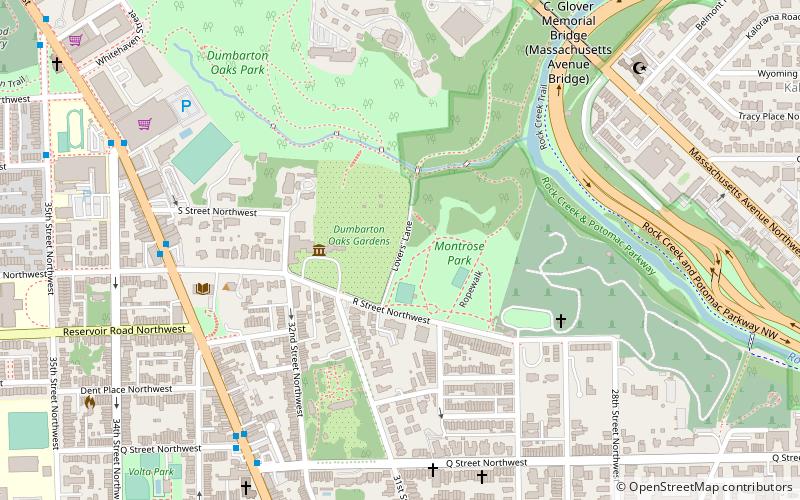 Montrose Park location map