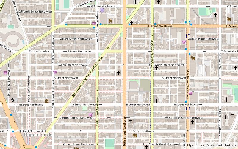 Universalist National Memorial Church location map