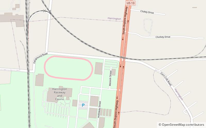 centre ice rink harrington location map