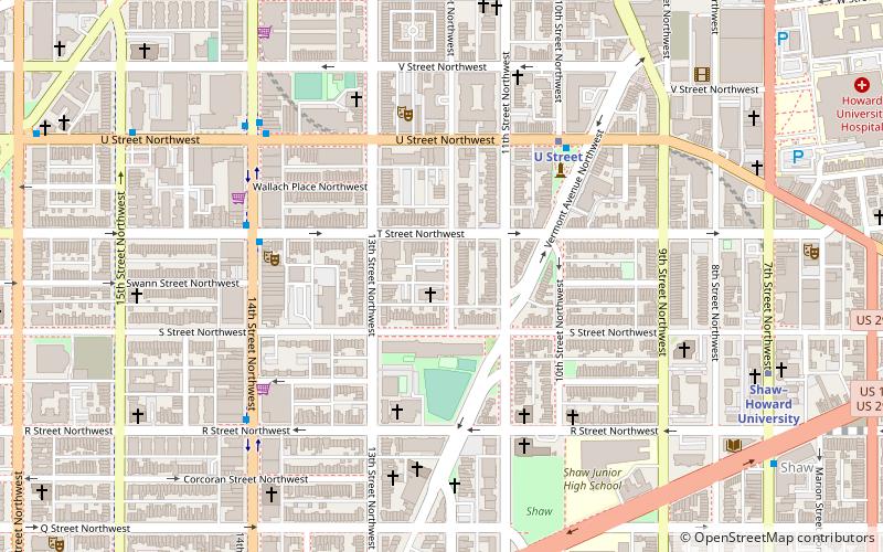 Twelfth Street YMCA Building location map
