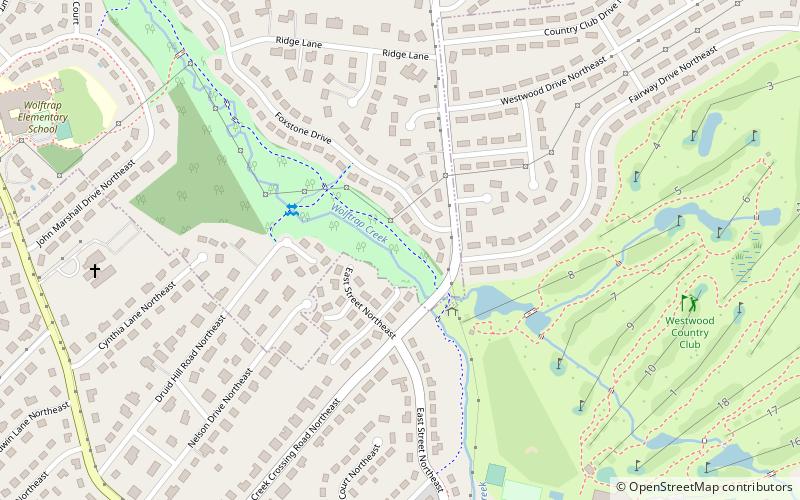 Foxstone Park location map