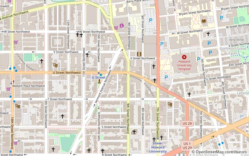 DC9 Nightclub location map