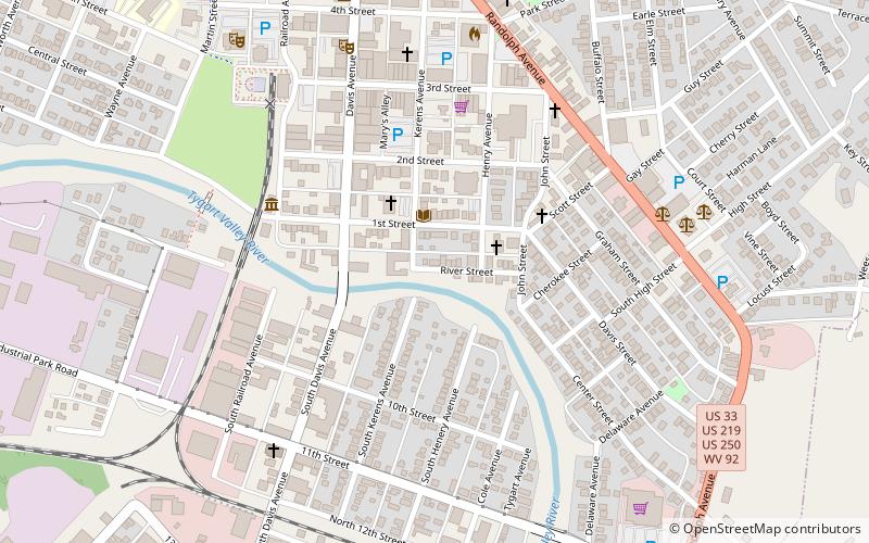 Riverside School location map