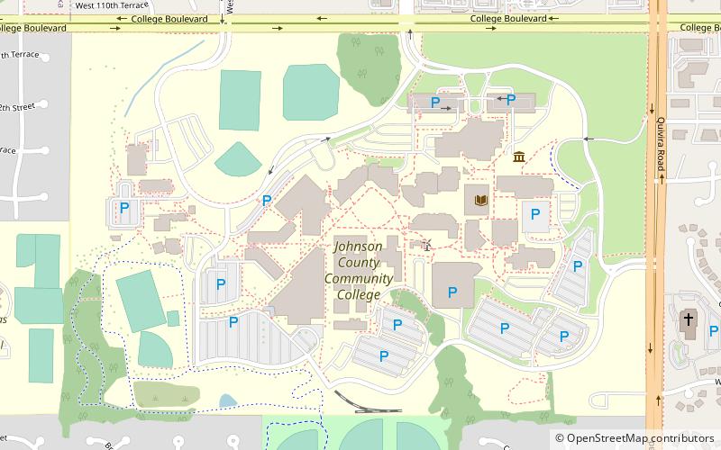 Johnson County Community College location map