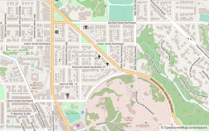 Cathédrale Saint-Nicolas de Washington location map