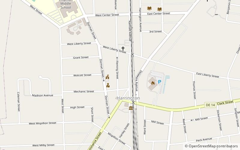 St. Stephen's P.E. Church location map