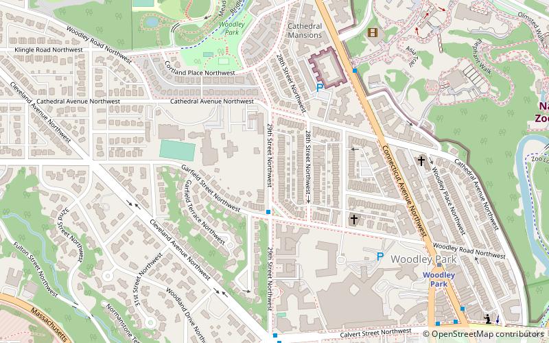 Woodley Park location map