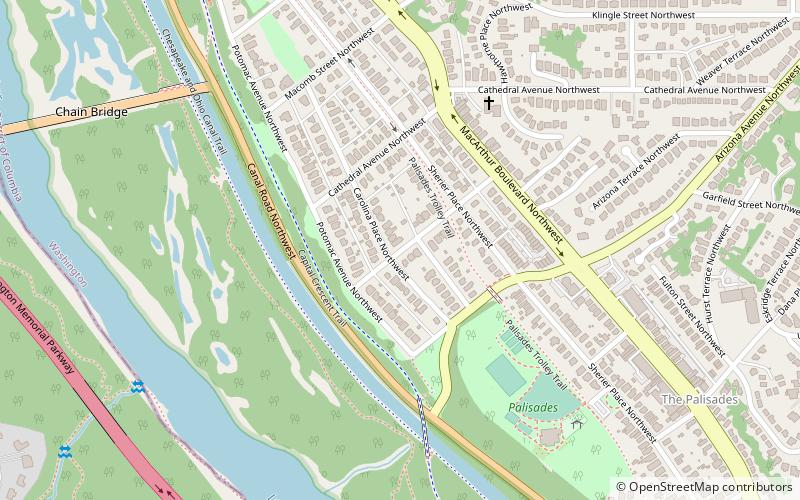 Potomac Heights location map