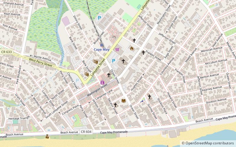 valentinos cape may location map