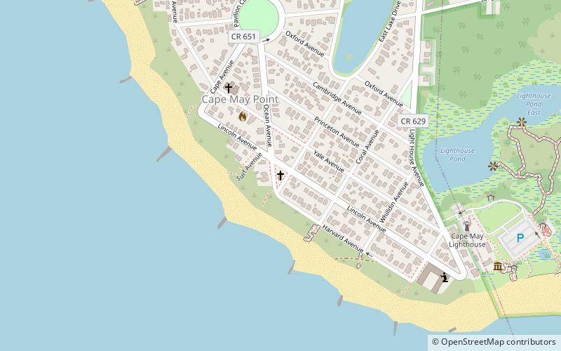 Saint Peter's-By-The-Sea Episcopal Church location map