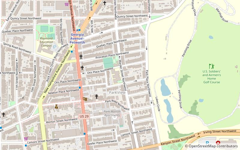 École de Park View location map