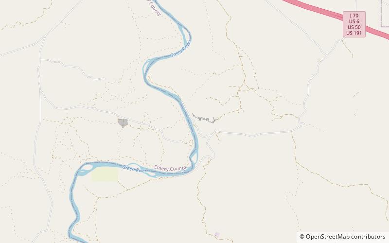 Crystal Geyser location map