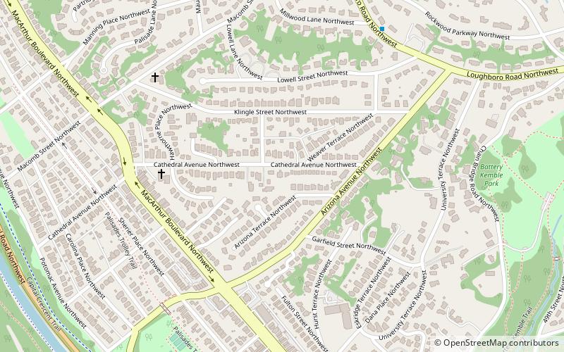 Dr. Franklin E. Kameny House location map