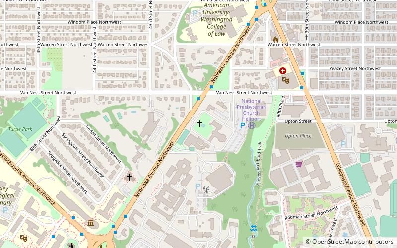 National Presbyterian Church location map