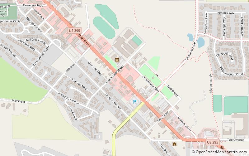 Carson Valley Hospital location map
