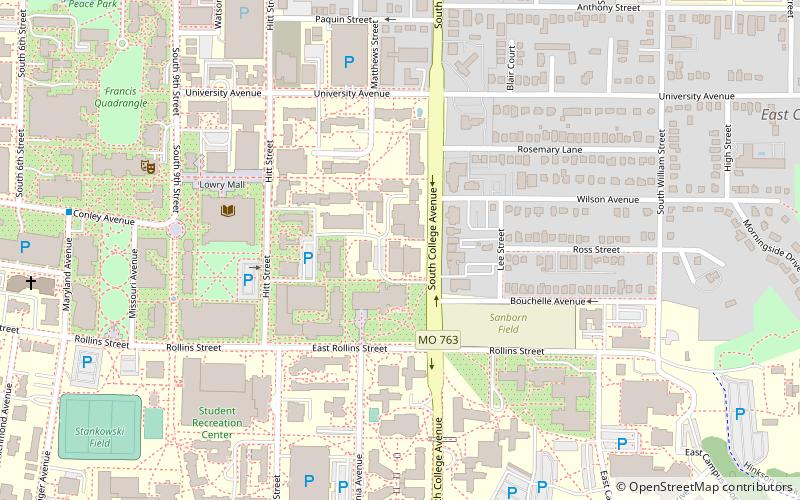 Laws Observatory location map