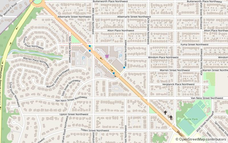 Spring Valley Shopping Center location map