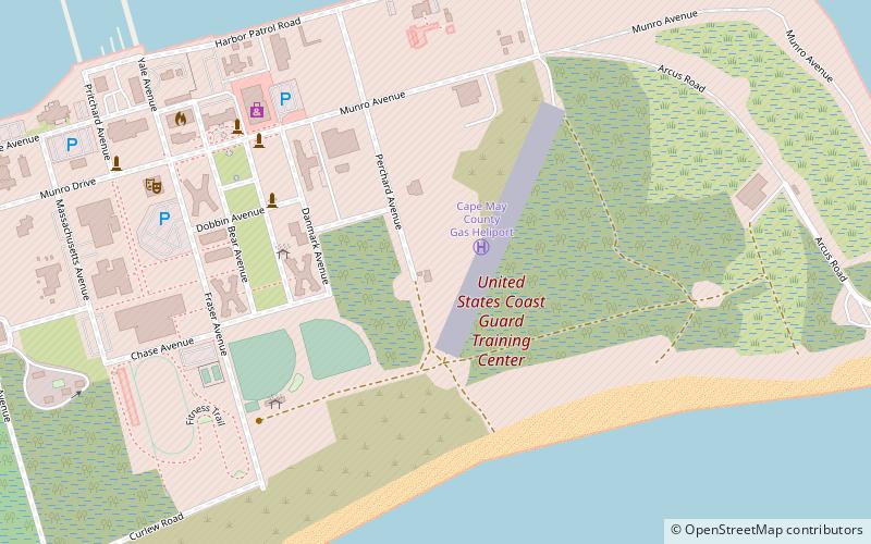 Poverty Beach location map