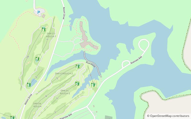 Stonewall Jackson Lake State Park location map