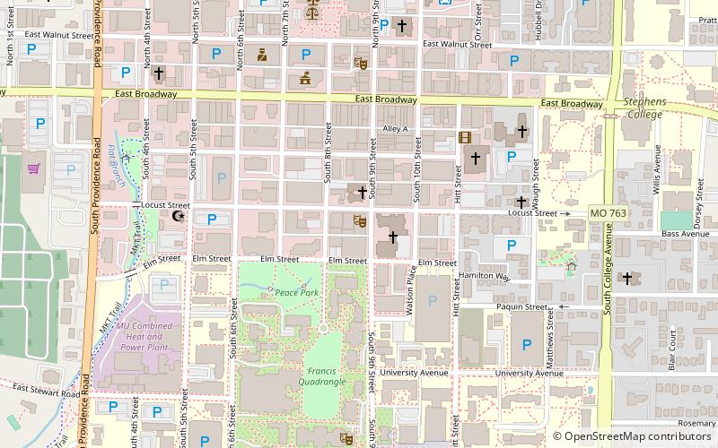 Missouri Theatre location map