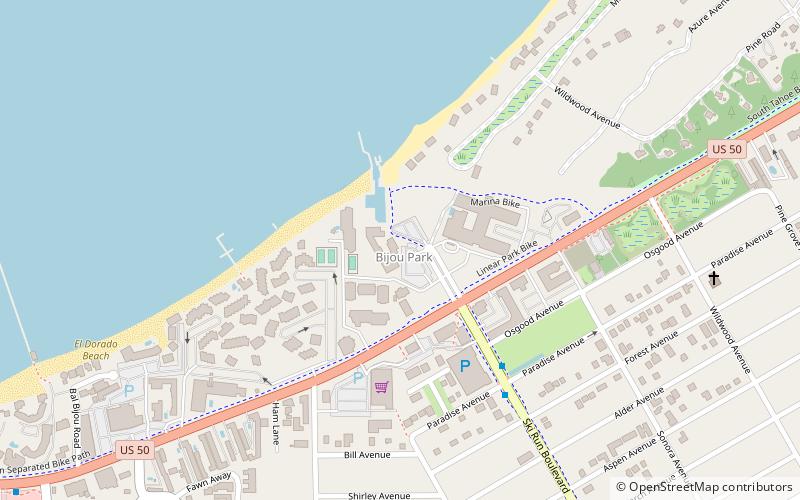Bijou Park location map