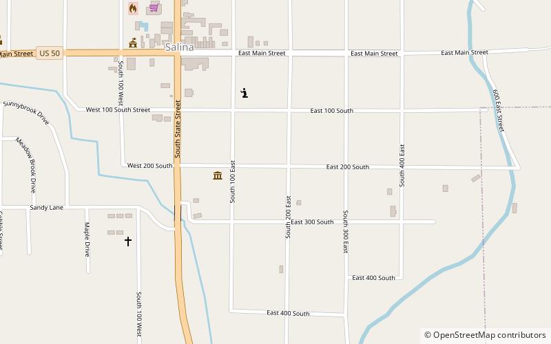 Salina Presbyterian Church location map