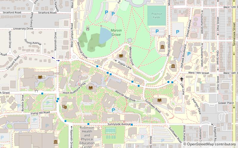 Bailey Hall location map