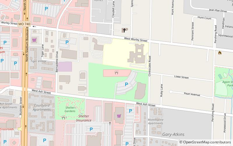 Columbia Agriculture Park location map