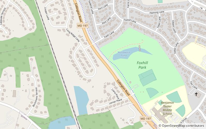 foxhill park bowie location map