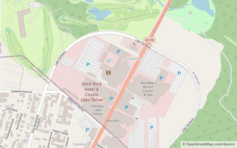 Hard Rock Hotel and Casino location map