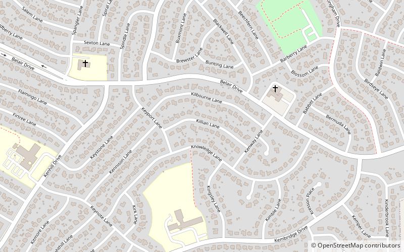 belair development bowie location map