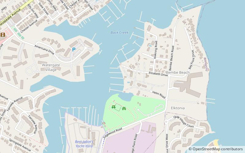 port annapolis marina location map