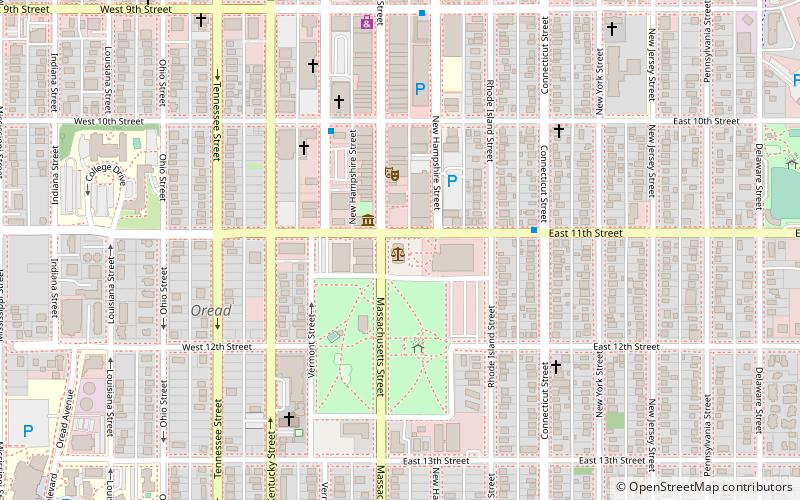 Douglas County Courthouse location map