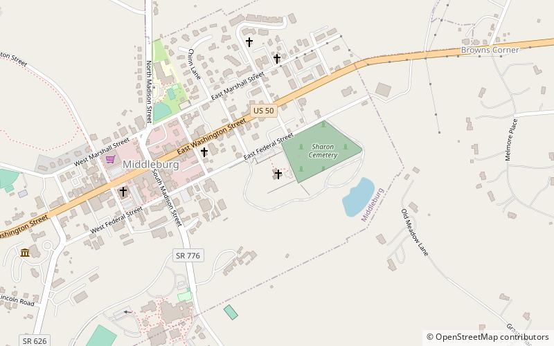 Middleburg Baptist Church location map