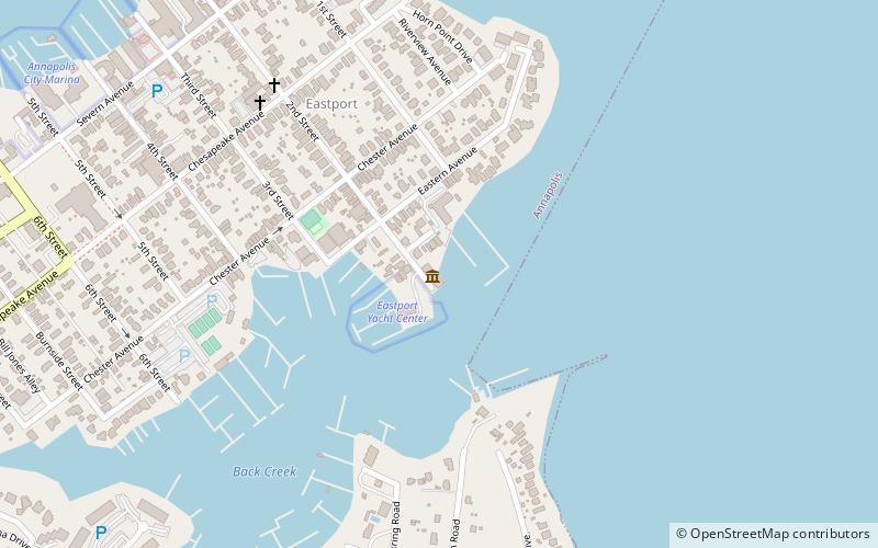 annapolis maritime museum location map