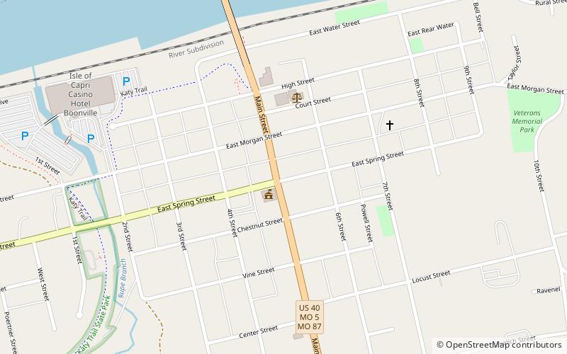 Historic District D location map
