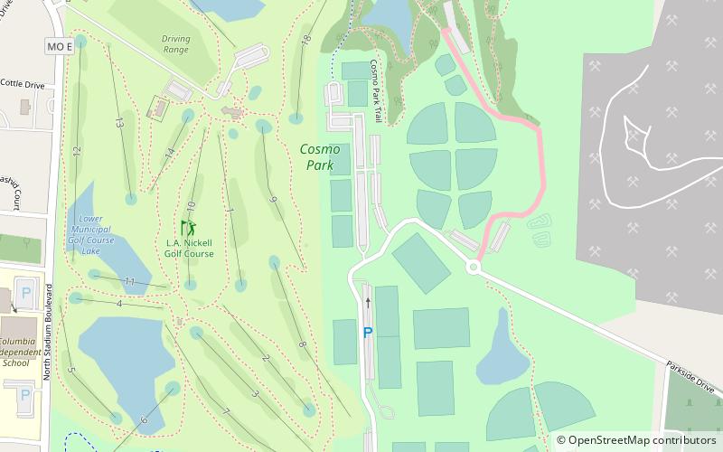 Cosmo Park location map