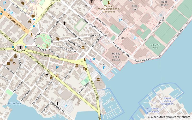 annapolis city dock location map