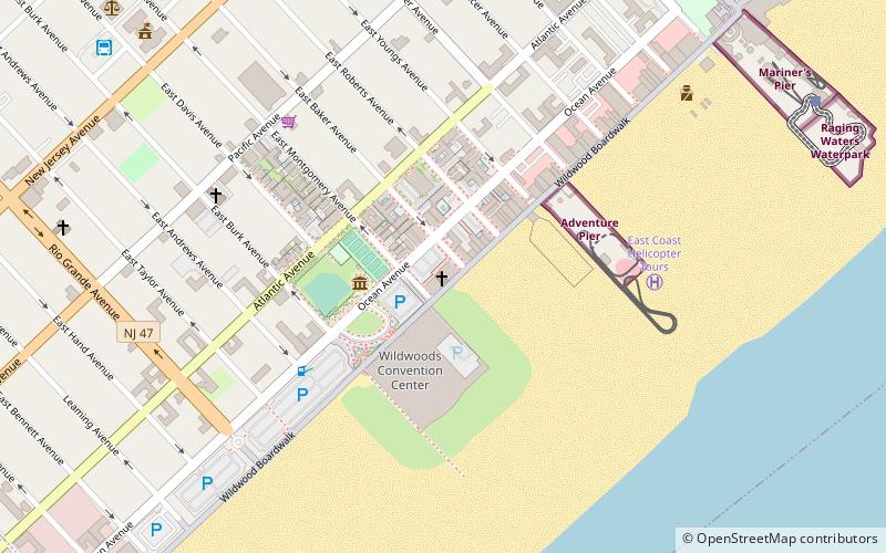 Boardwalk Chapel location map