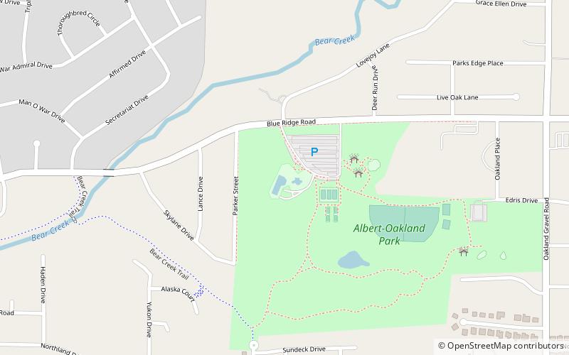Albert Oakland Park location map