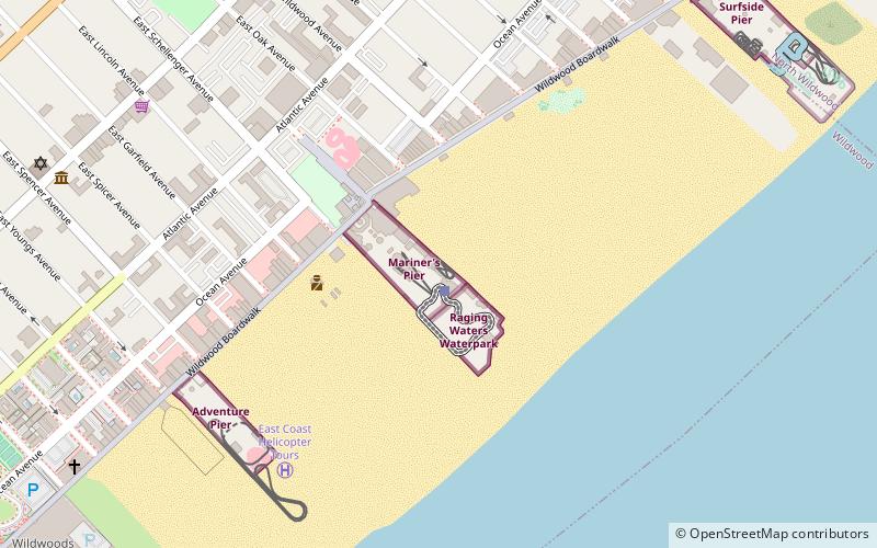 Rollies Coaster location map