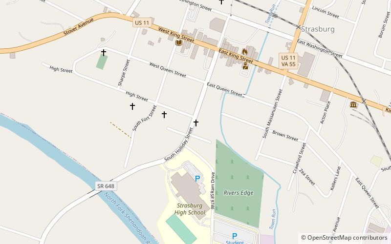 Strasburg Presbyterian Church location map